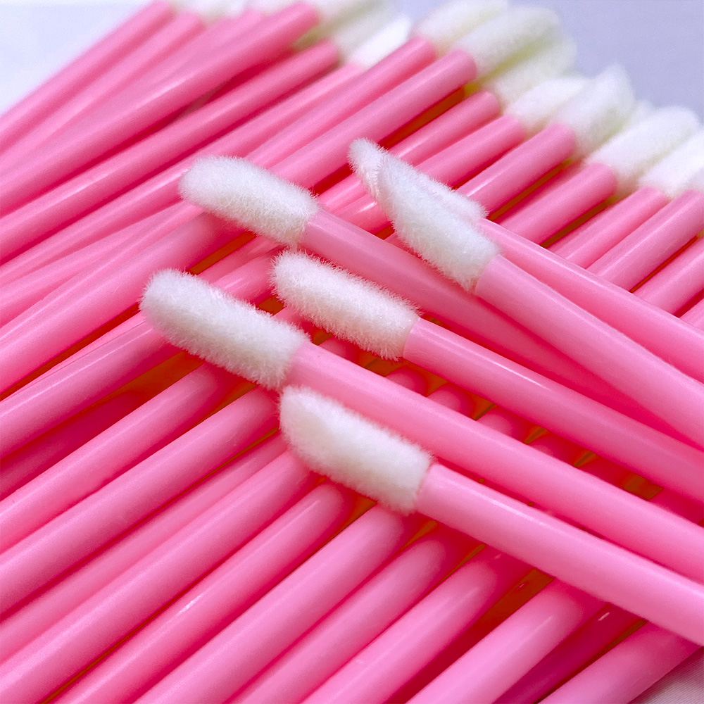 Beauty Makeup Tool - 50/500 Buah Kuas Bibir Sekali Pakai