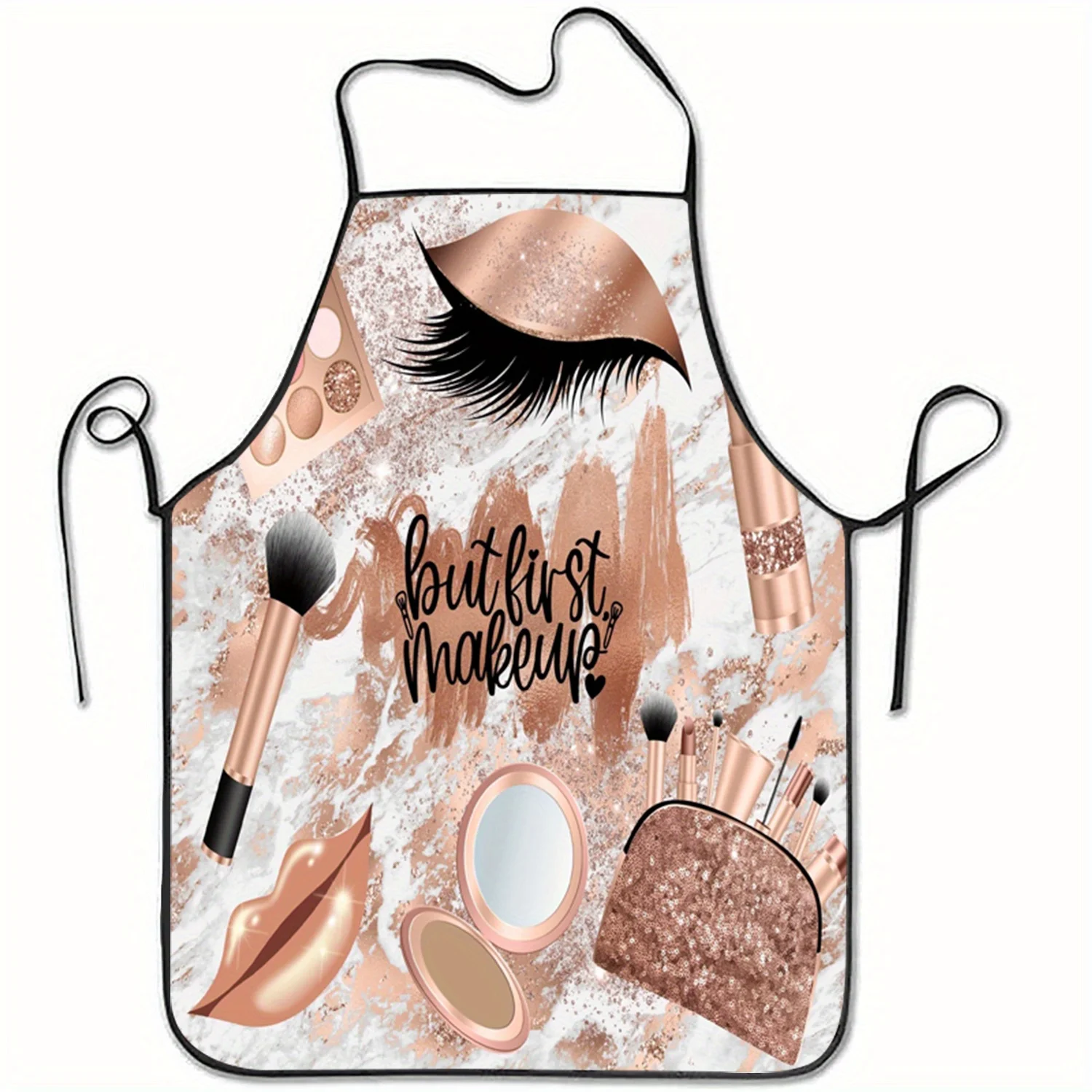 Beauty Makeup Shop - Alat Rias Kosmetik Ilustrasi Apron Tapi