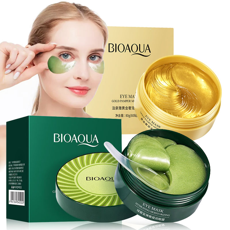 Collagen Eye Patch - Masker mata kolagen BIOAQUA, 60 buah/boks