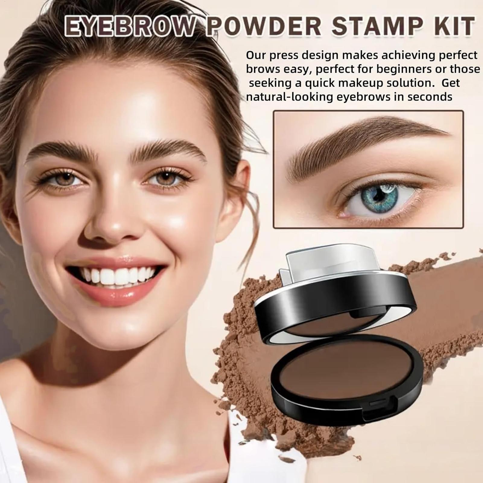 Beauty Makeup Shop - Kit Stempel Alis Tahan Air, Bedak