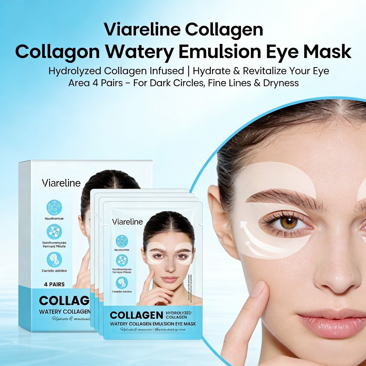 Patch Kolagen untuk Mata Mengu - Collagen Eye Patch ulasan dan harga