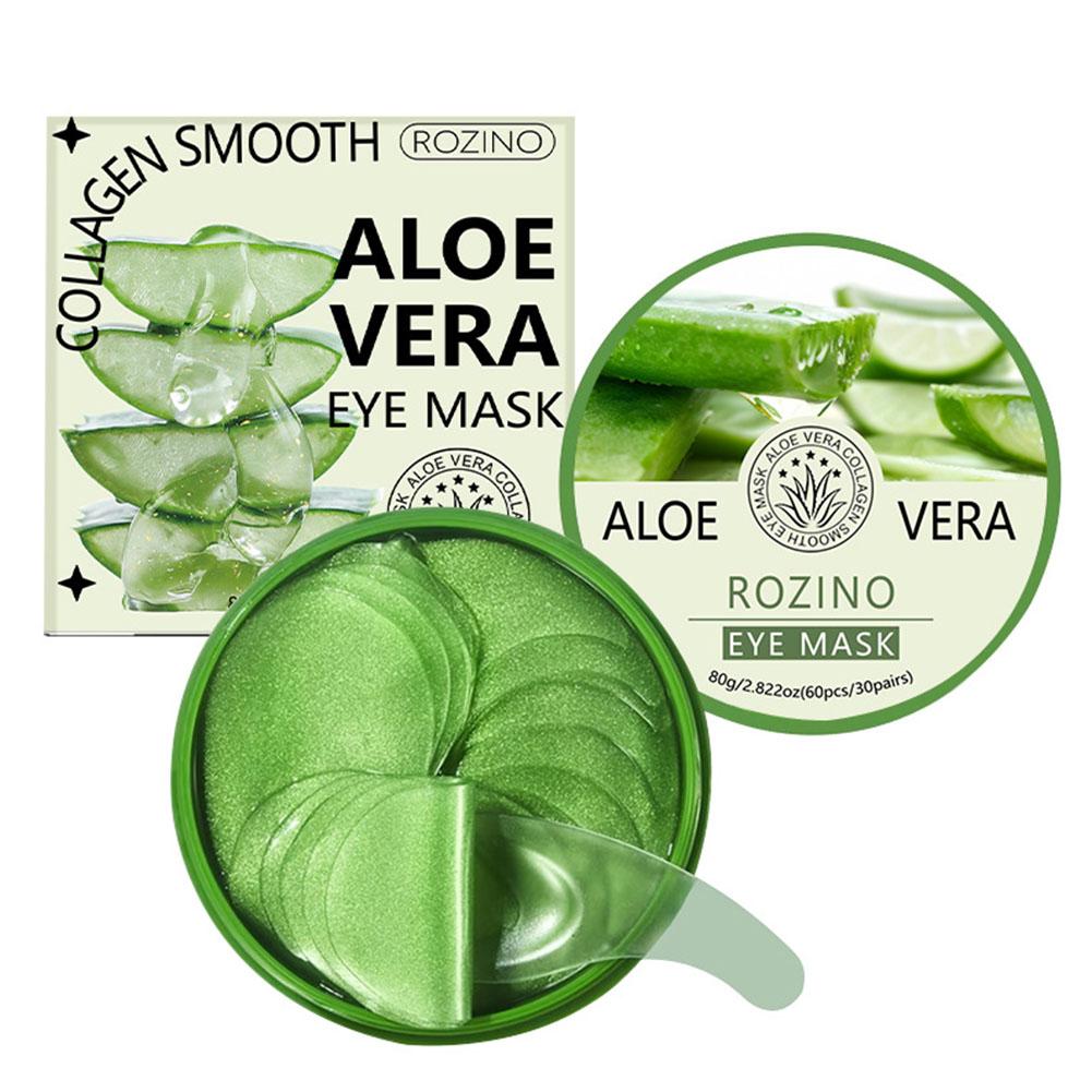 60pcs Masker Mata Kolagen Aloe - Collagen Eye Patch ulasan dan harga