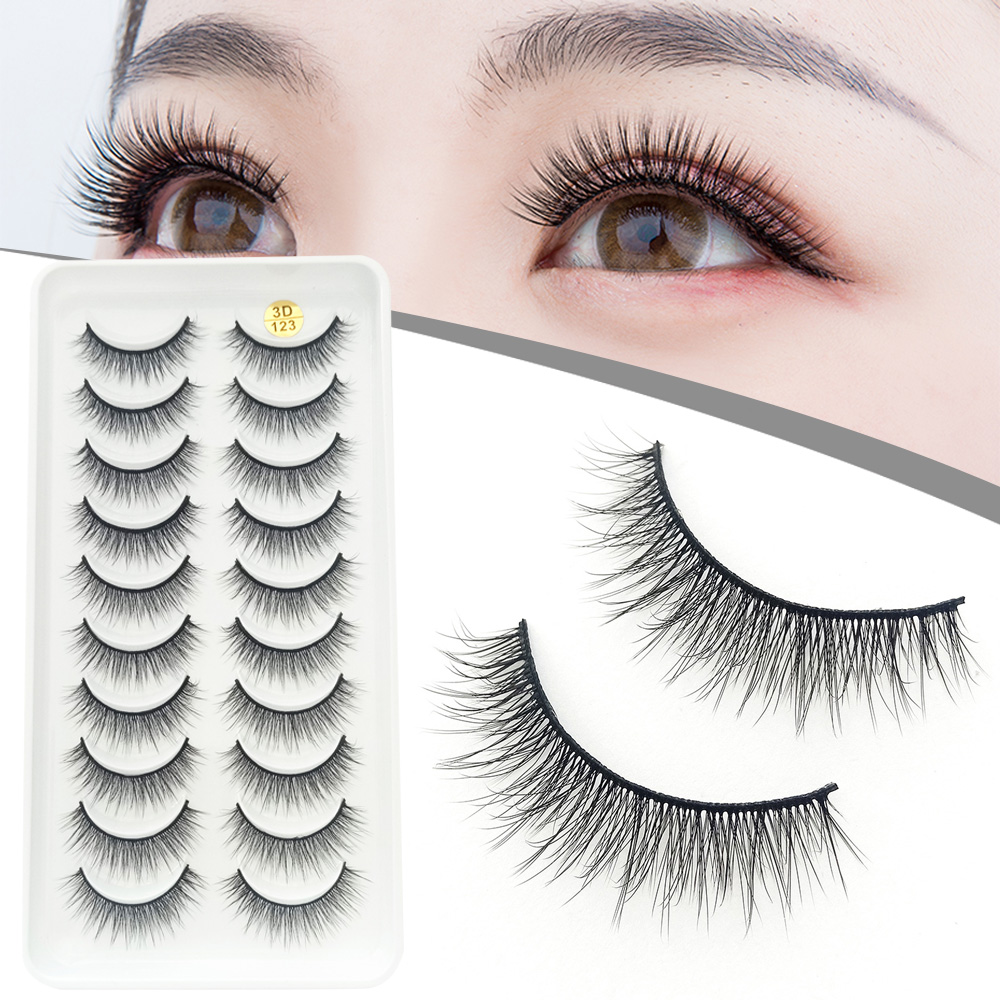 10 Pasang Bulu Mata Palsu Berb - Beauty Makeup Design ulasan dan harga