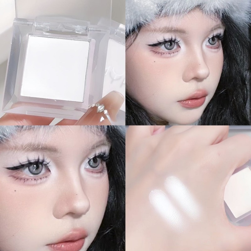 Matte putih palet Highlighter  - Beauty Makeup Shop ulasan dan harga