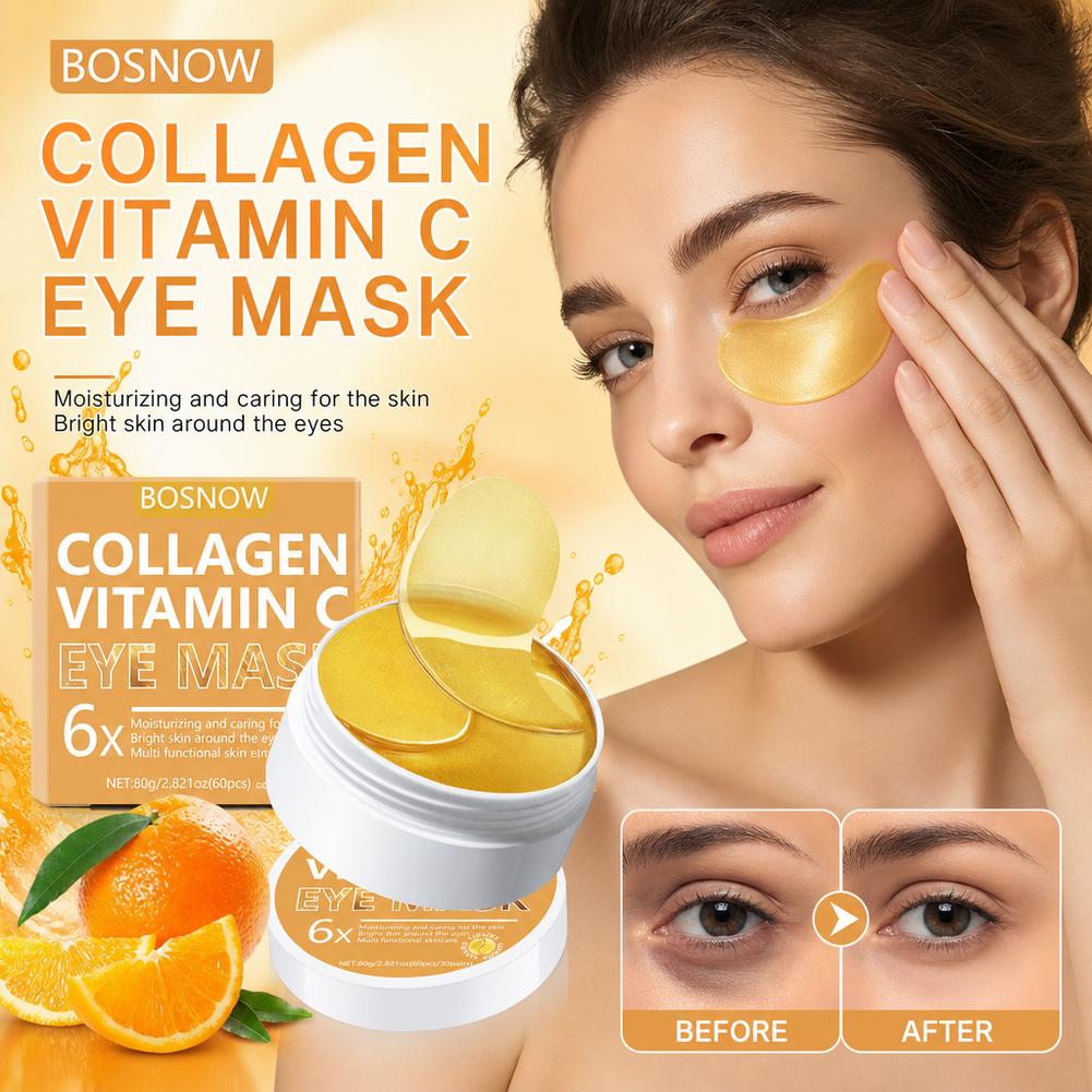 Masker Mata Kolagen Vitamin 60 - Collagen Eye Patch ulasan dan harga