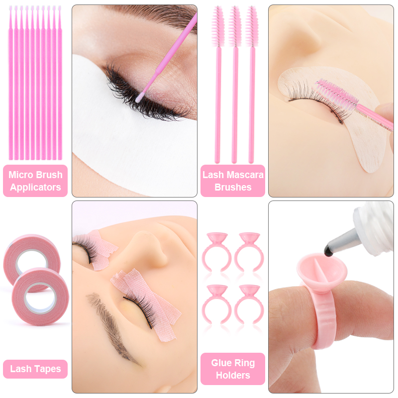 Set kuas ekstensi bulu mata pr - Beauty Makeup Tools Set ulasan dan harga