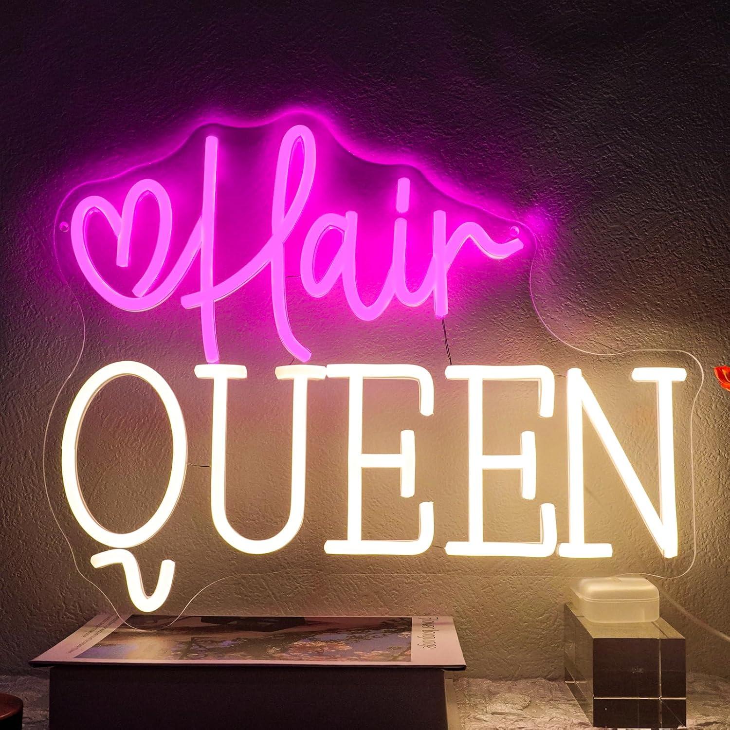 Lampu Neon Hair Queen yang Dap - Beauty Makeup Shop ulasan dan harga