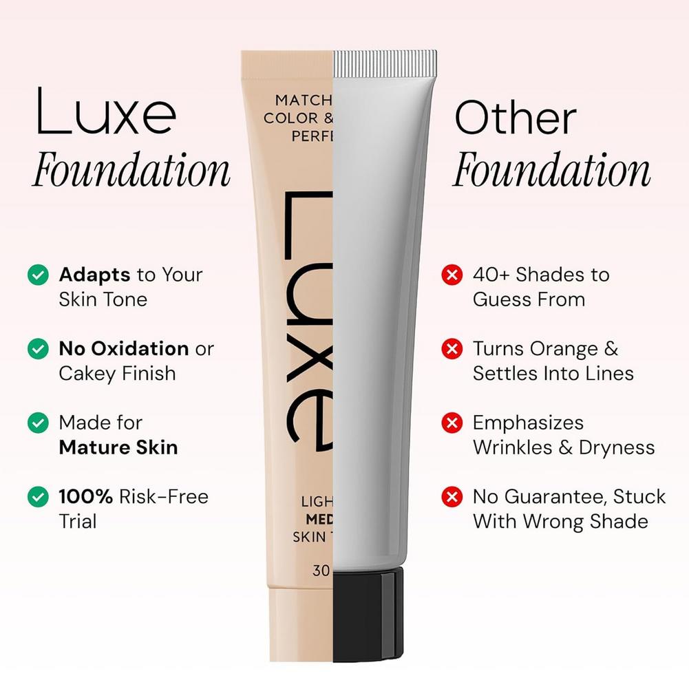 LUXE Full Cover Hydrating Liqu - Beauty Makeup Cream ulasan dan harga