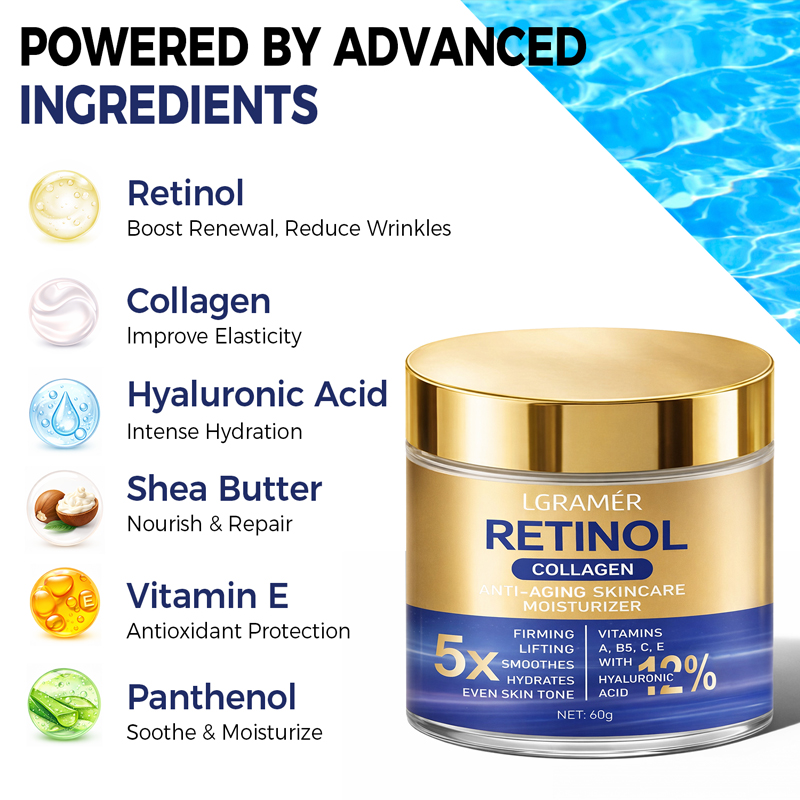 Krim Wajah Retinol Pelembab Pe - Beauty Makeup Cream ulasan dan harga