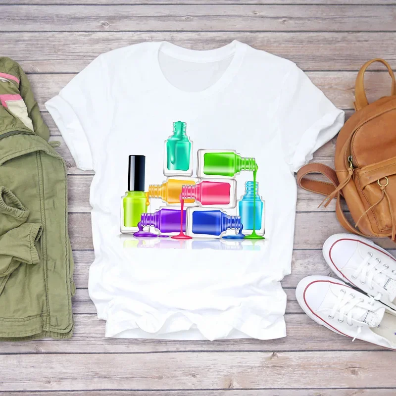 Kaos Putih Lengan Pendek Fashi - Makeup Plus Beauty ulasan dan harga