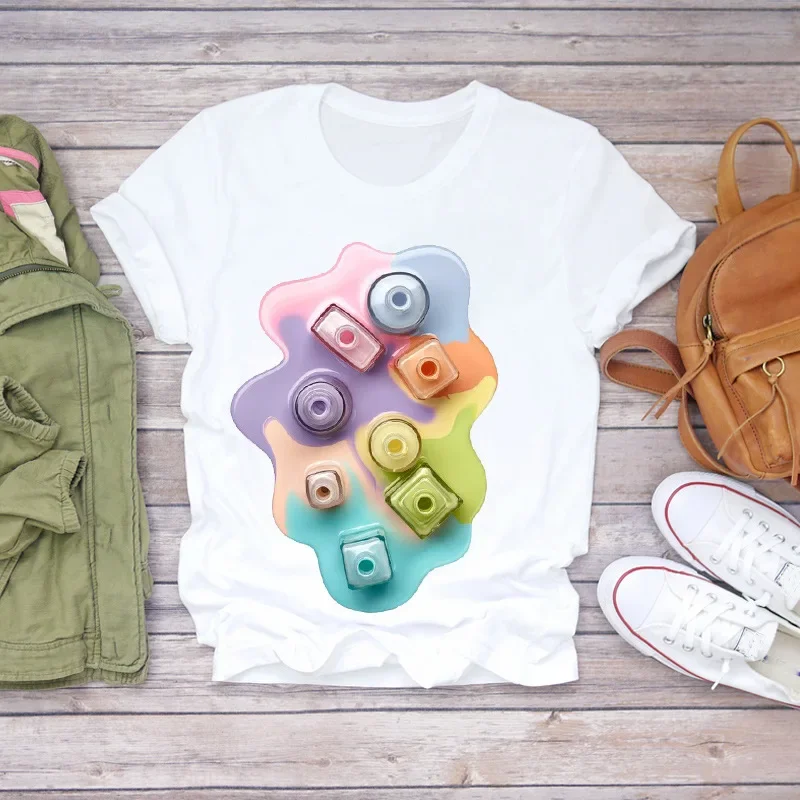 Kaos Putih Lengan Pendek Fashi - Makeup Plus Beauty ulasan dan harga