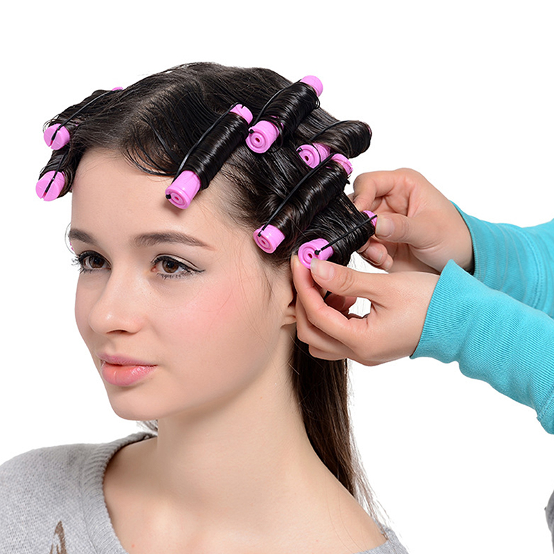 ✰ ✪ 12pcs Rol Rambut Pendek Ta - Hair Curling Wand ulasan dan harga