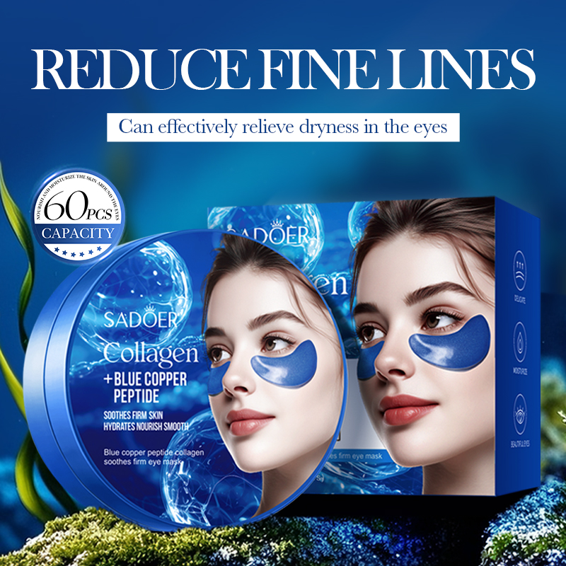 60 Buah Masker Mata Kolagen Kr - Collagen Eye Patch ulasan dan harga