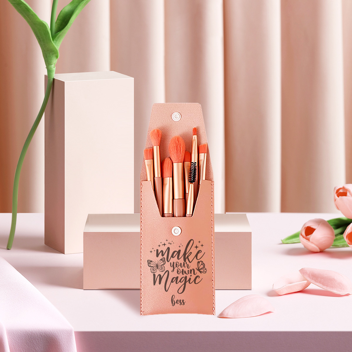 1 buah Kuas Rias Nama Kustom,  - Beauty Makeup Design ulasan dan harga