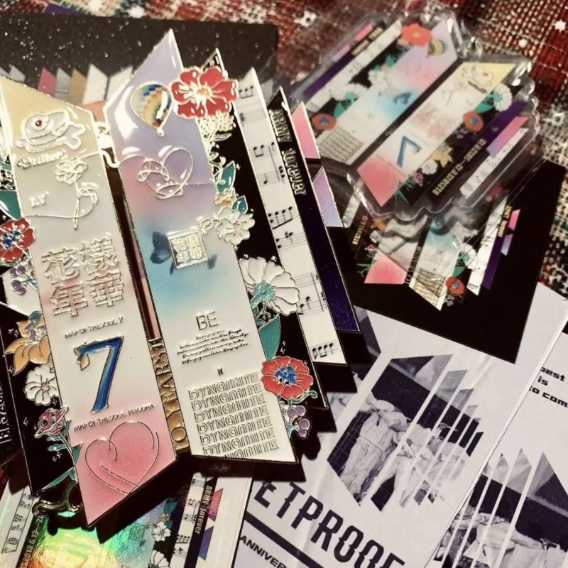 Lencana Logam BT21 Peringatan  - Beauty Makeup Wholesale ulasan dan harga