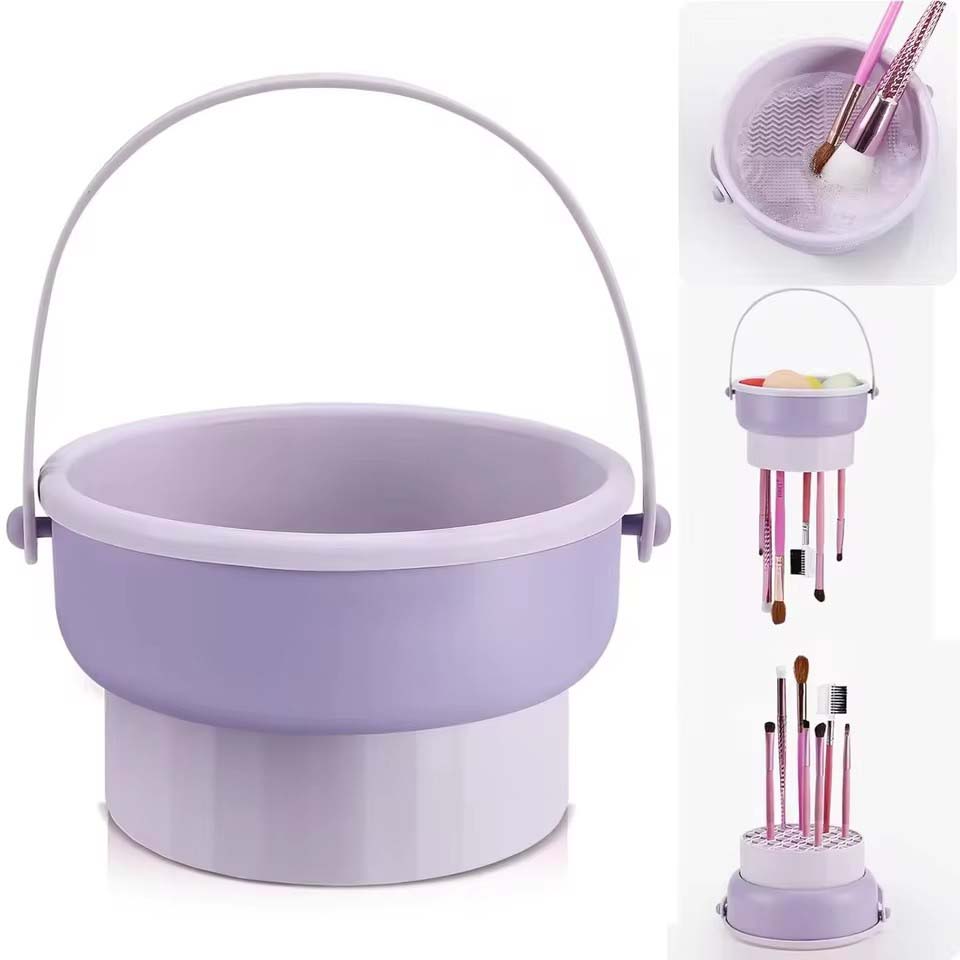 Set Peralatan Pembersih Kuas M - Beauty Makeup Tools Set ulasan dan harga