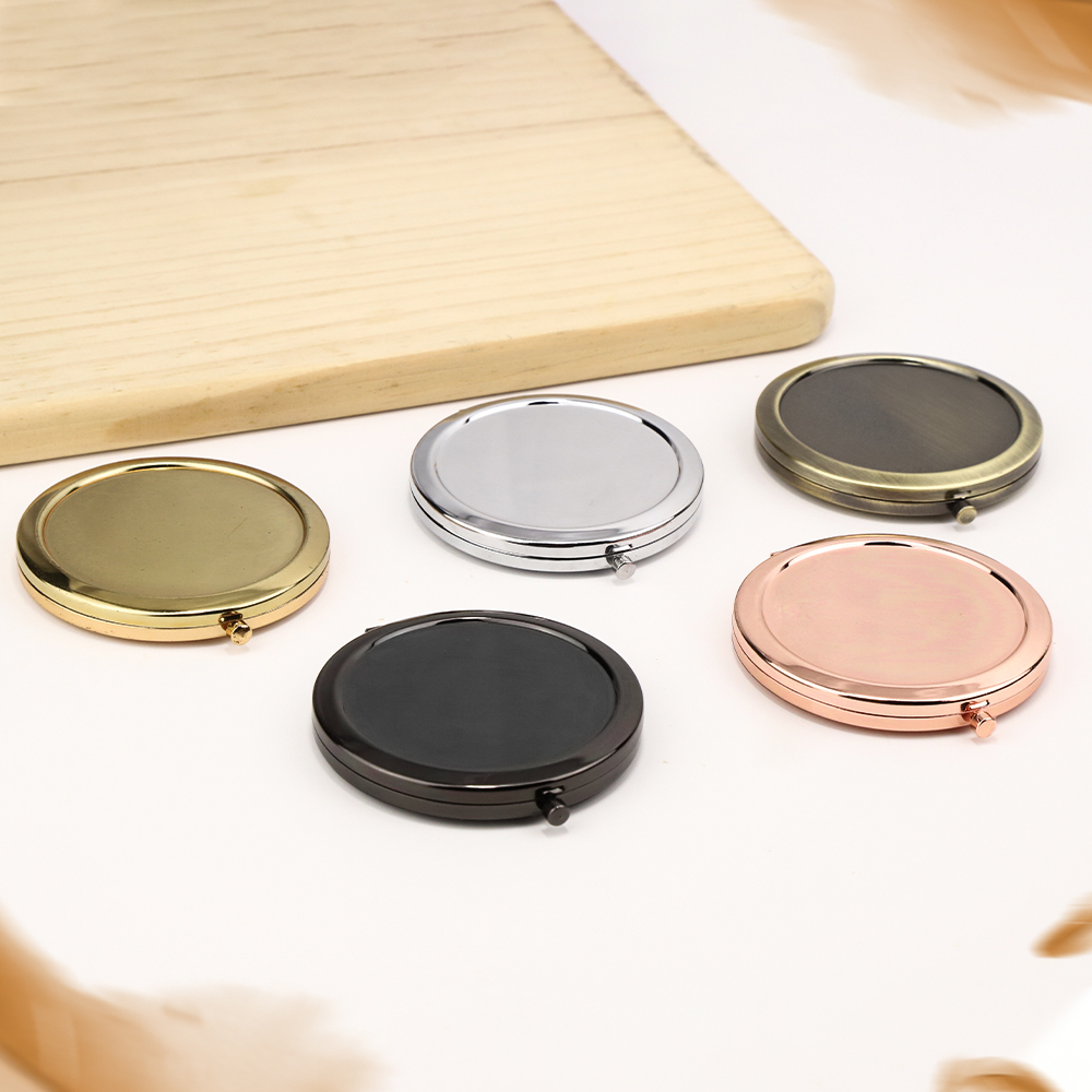 1 Buah Cermin Rias Saku Dompet - Beauty Makeup Women ulasan dan harga