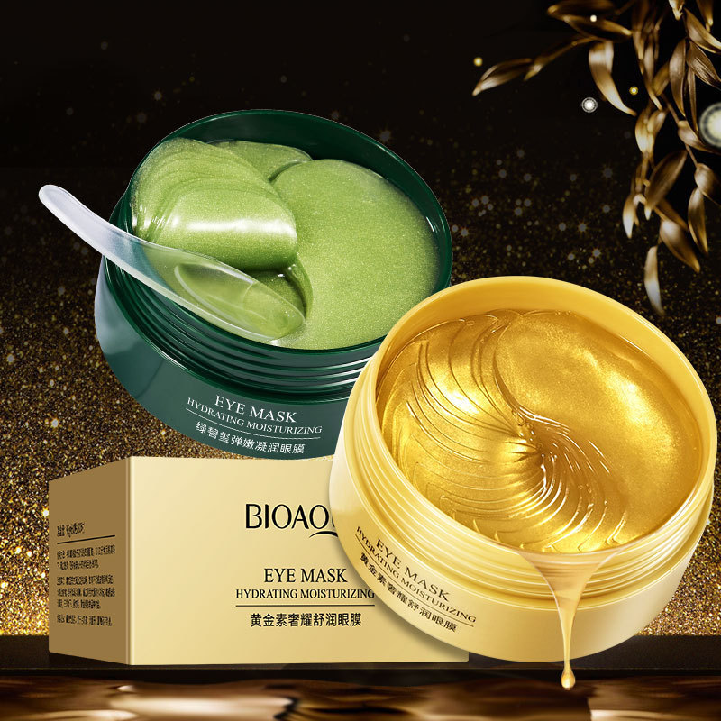 Masker mata kolagen BIOAQUA, 6 - Collagen Eye Patch ulasan dan harga