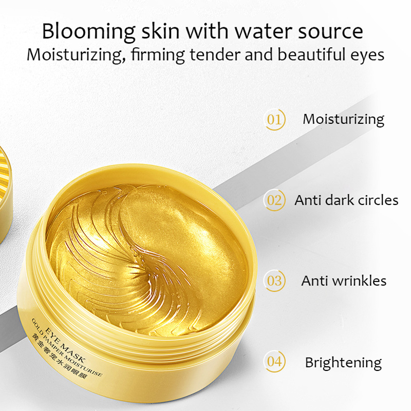 Masker mata kolagen BIOAQUA, 6 - Collagen Eye Patch ulasan dan harga