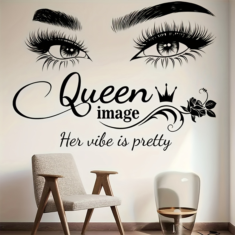 2 Buah Stiker Dinding Mawar Ma - Beauty Queen Makeup ulasan dan harga
