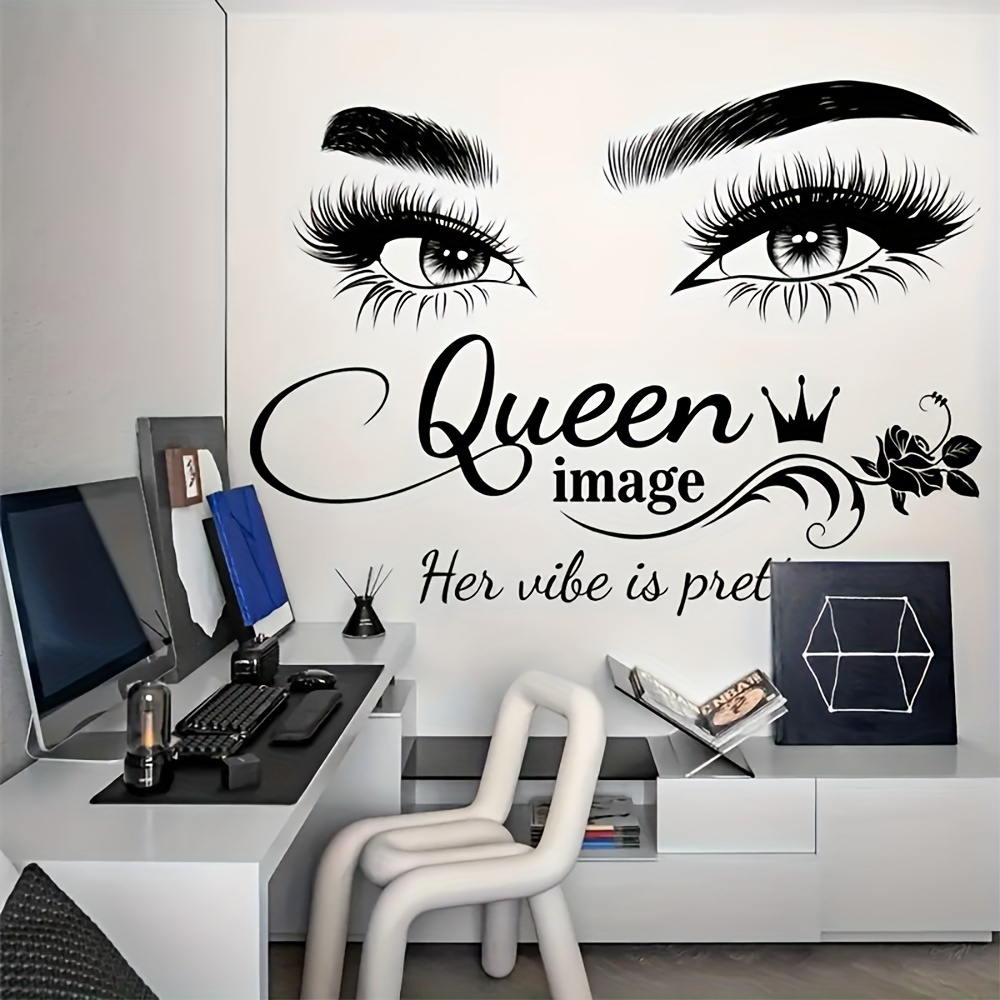 2 Buah Stiker Dinding Mawar Ma - Beauty Queen Makeup ulasan dan harga
