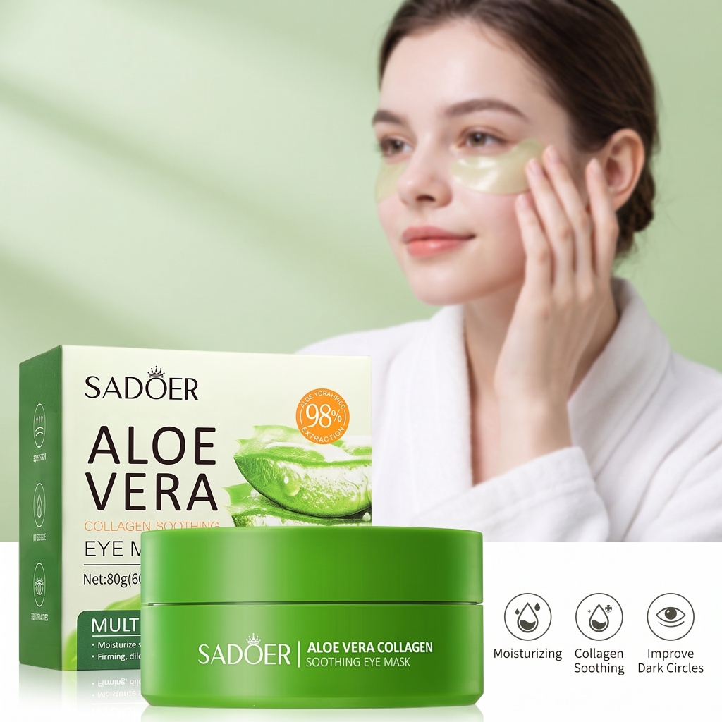 60 Buah Masker Mata Kolagen Li - Collagen Eye Patch ulasan dan harga